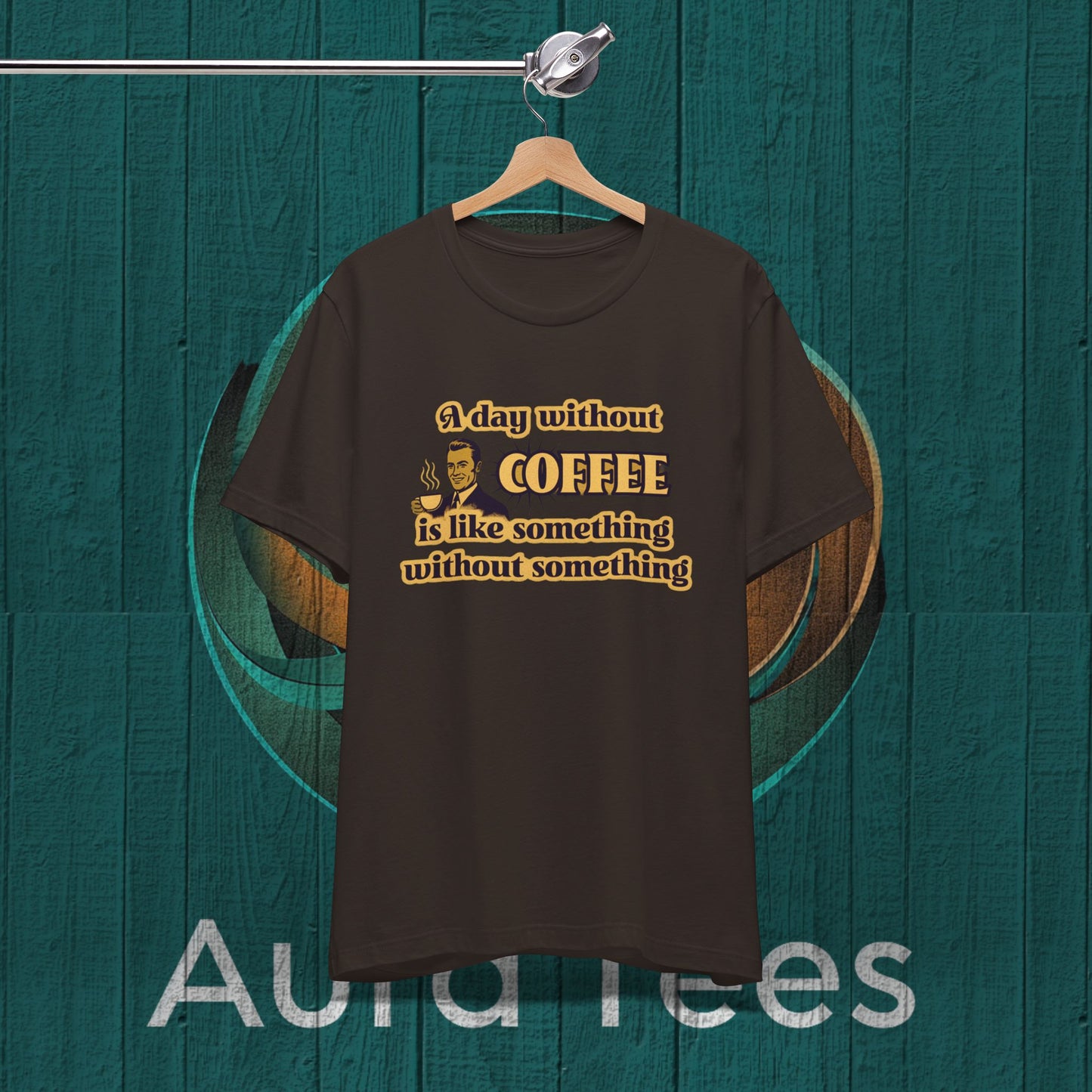 something without something coffee tee