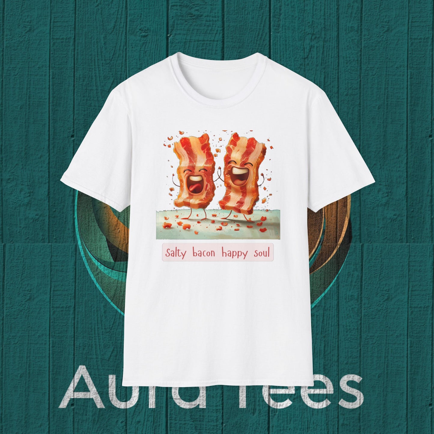 salty bacon humour tee