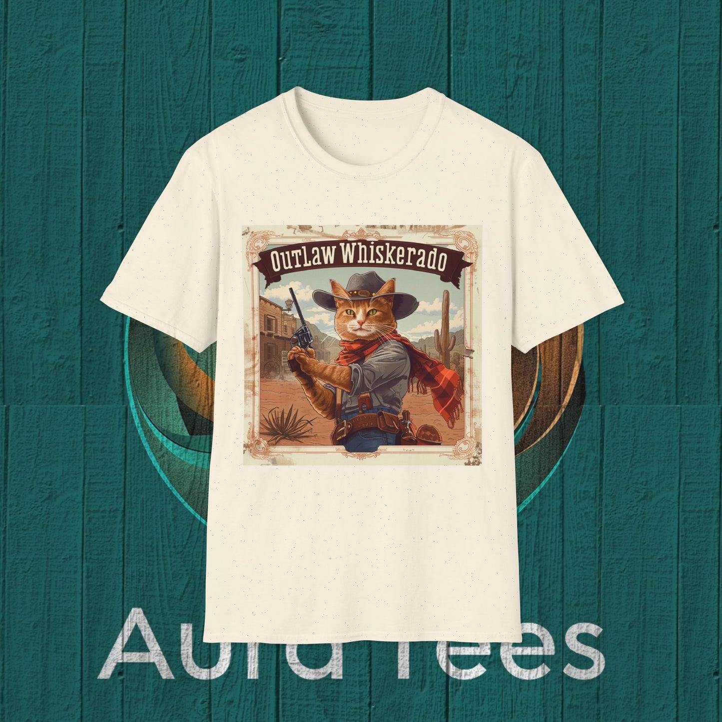 outlaw whiskerado tee