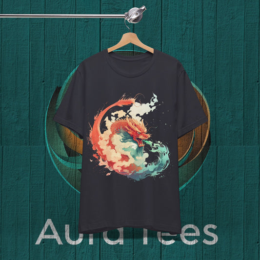Chinese dragon tee