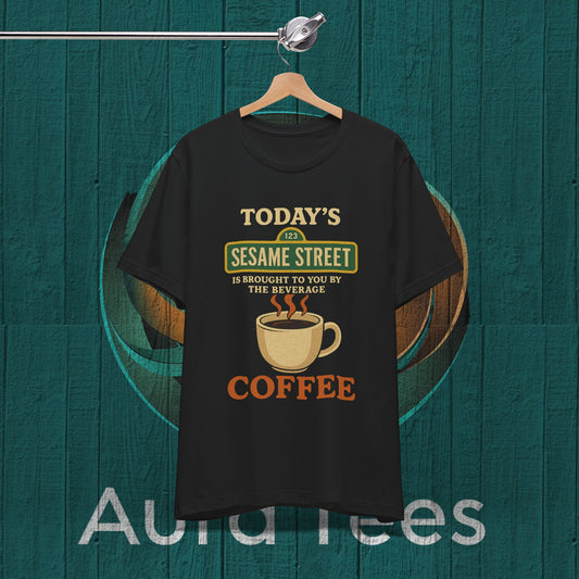 coffee Sesame Street tee