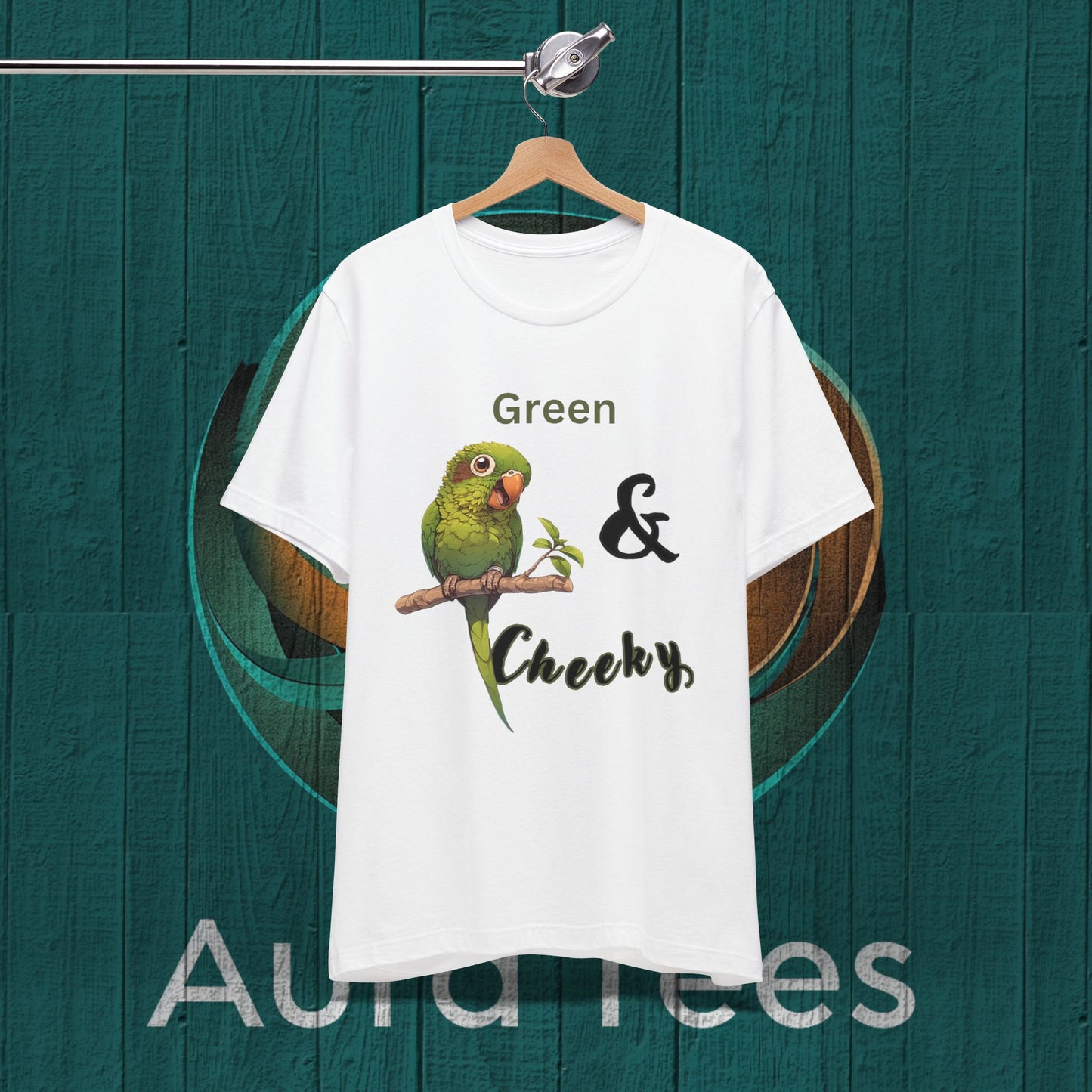 Green and cheeky tee