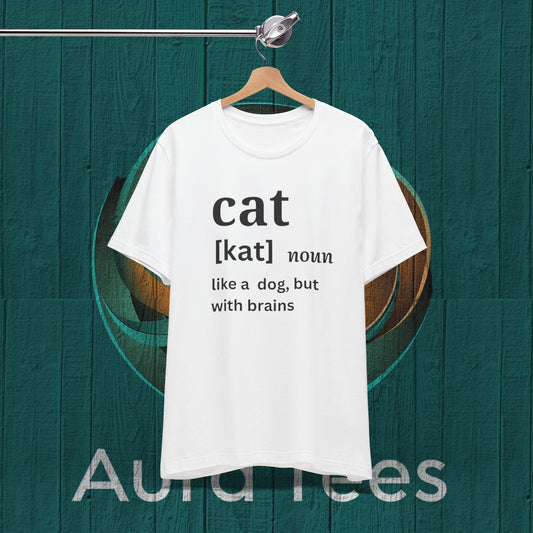 Cat definition spoof tee