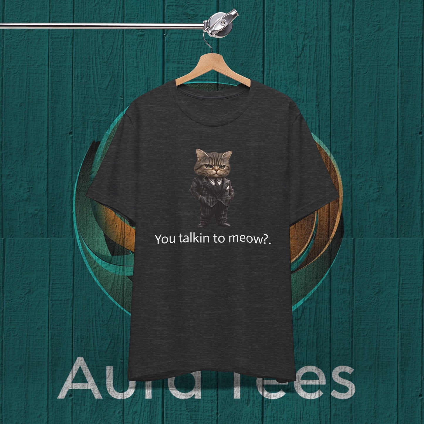 cat mafioso talkin to meow tee