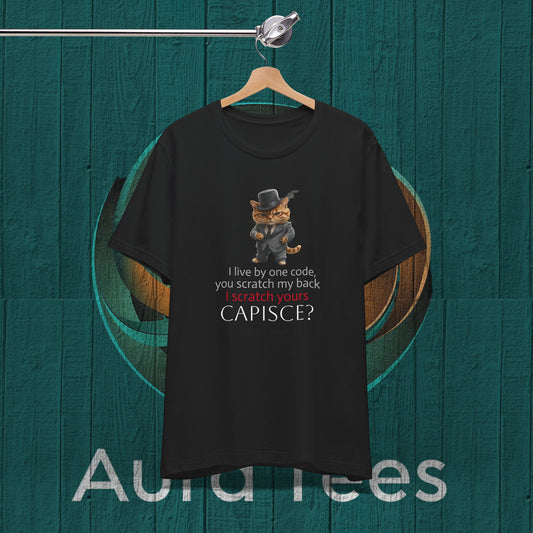 cat mafioso code  tee