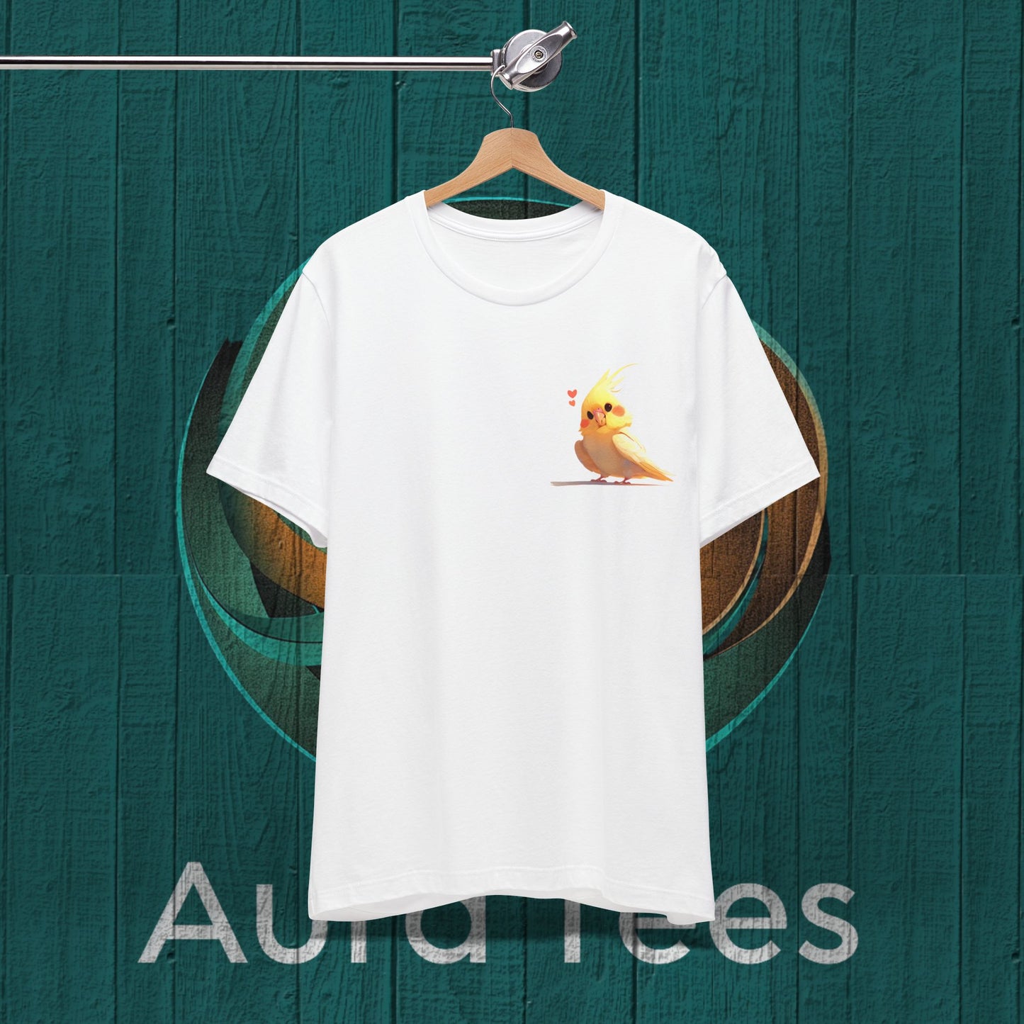 pocket niji cockatiel tee