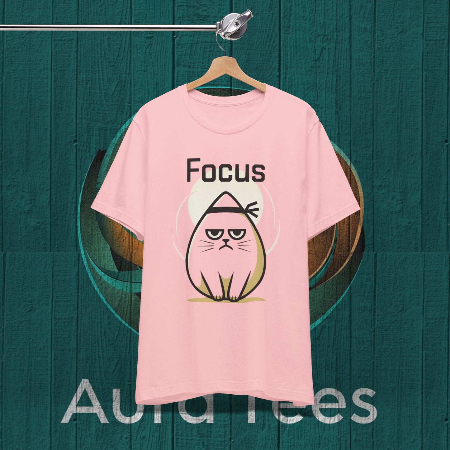 focus karate cat tee
