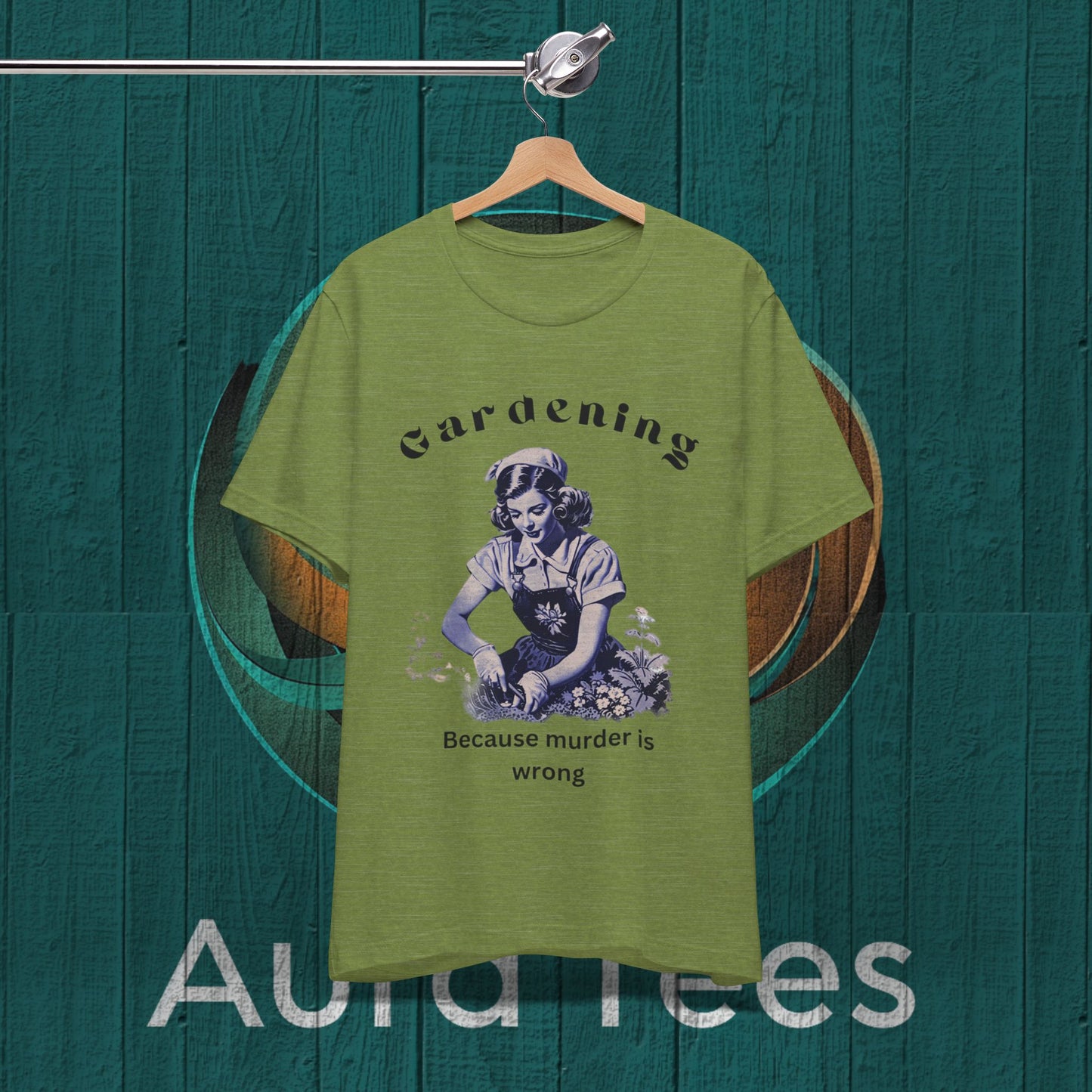 Vintage Gardening murder tee
