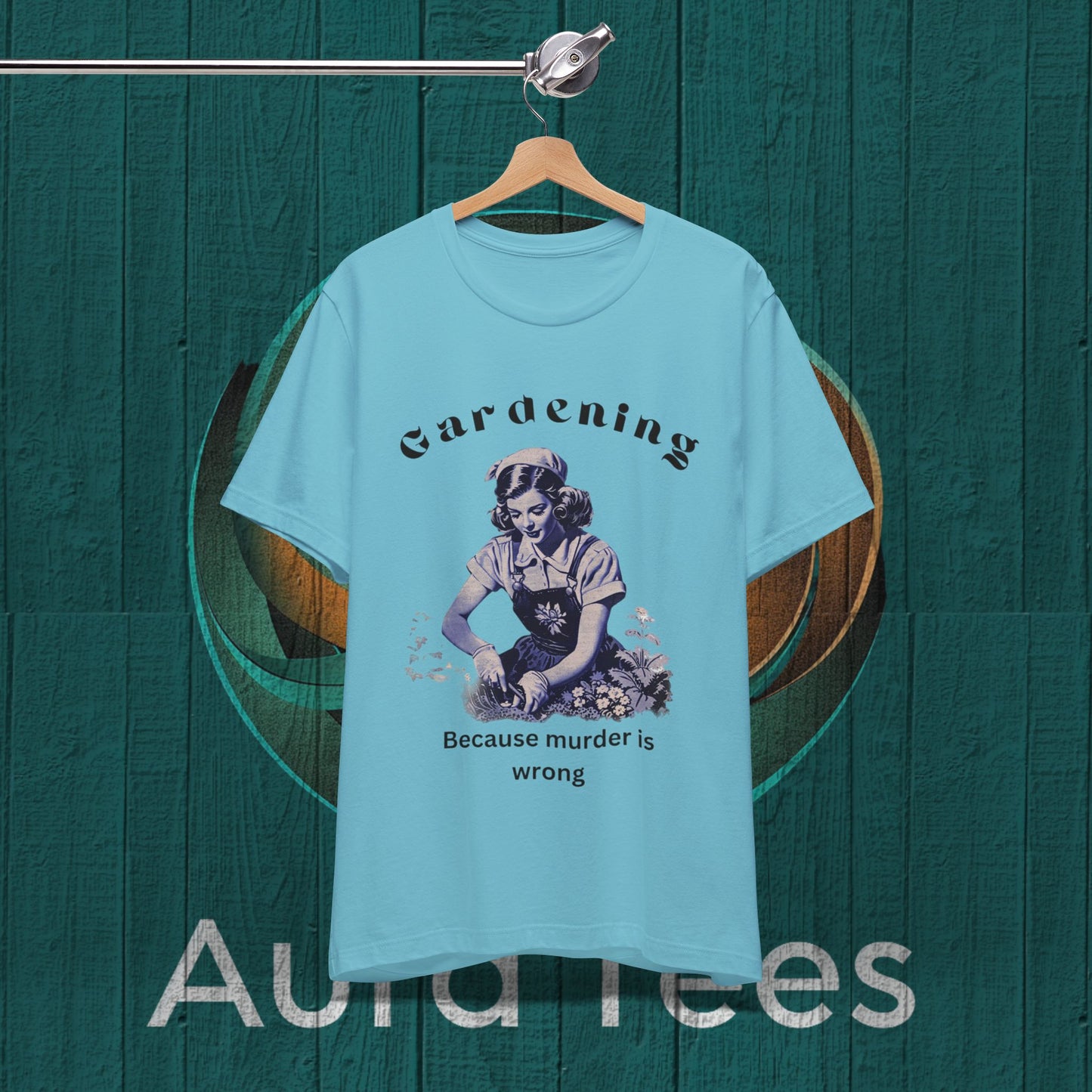 Vintage Gardening murder tee