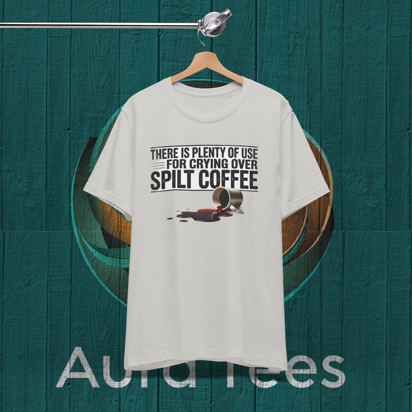 spilt coffee tee