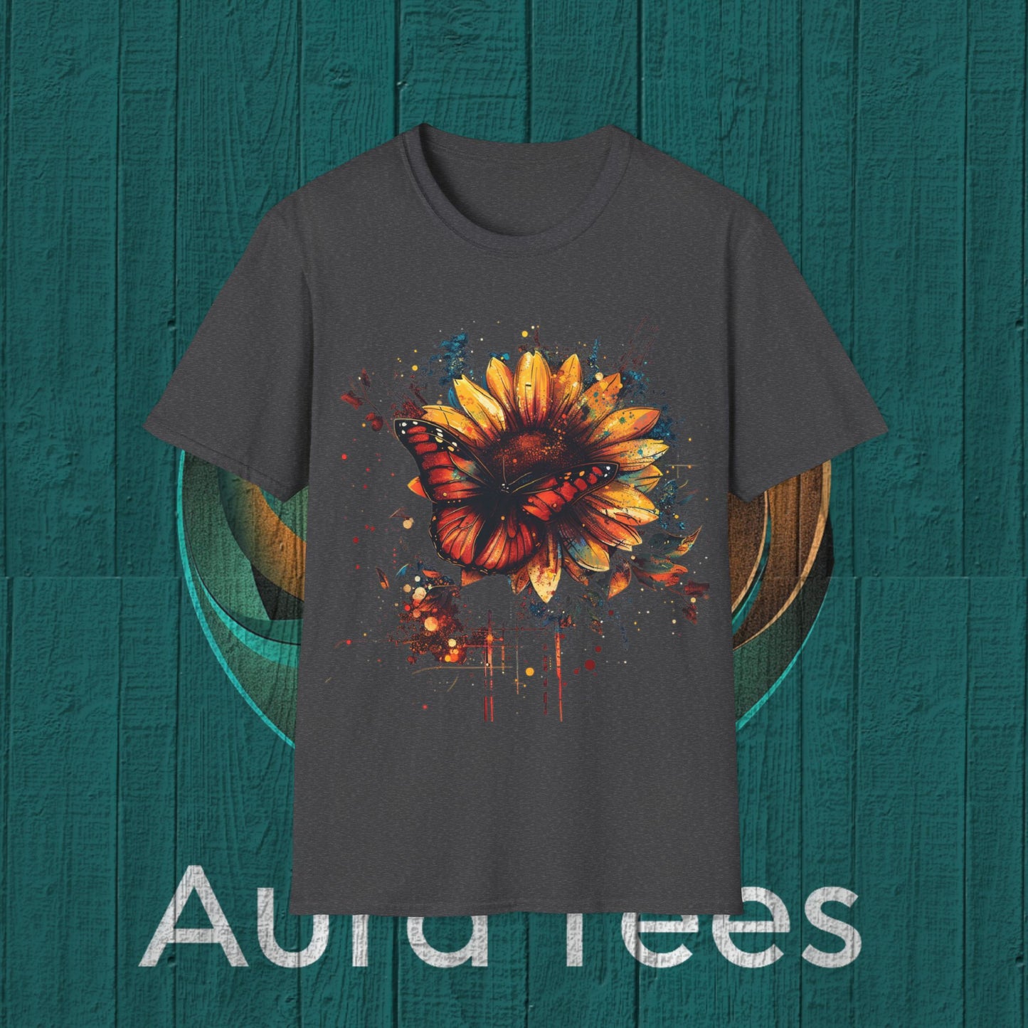 butterfly spatter tee