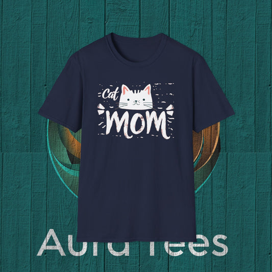 cat mom tee