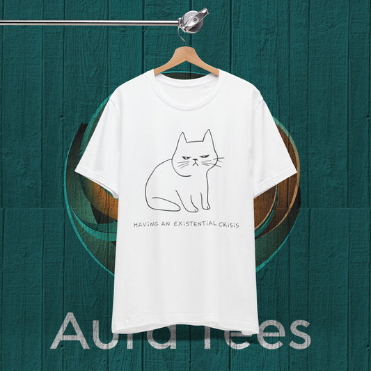 cat crisis tee