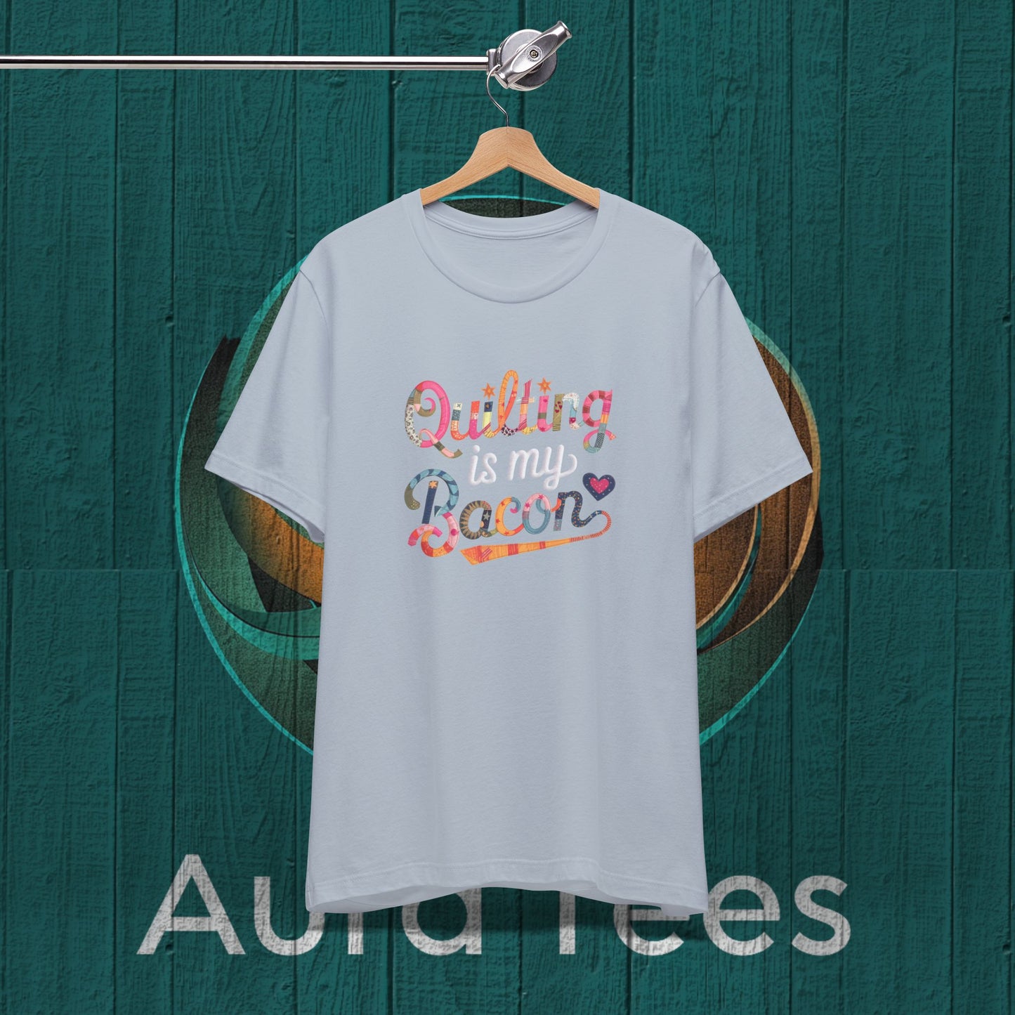 quilting bacon tee