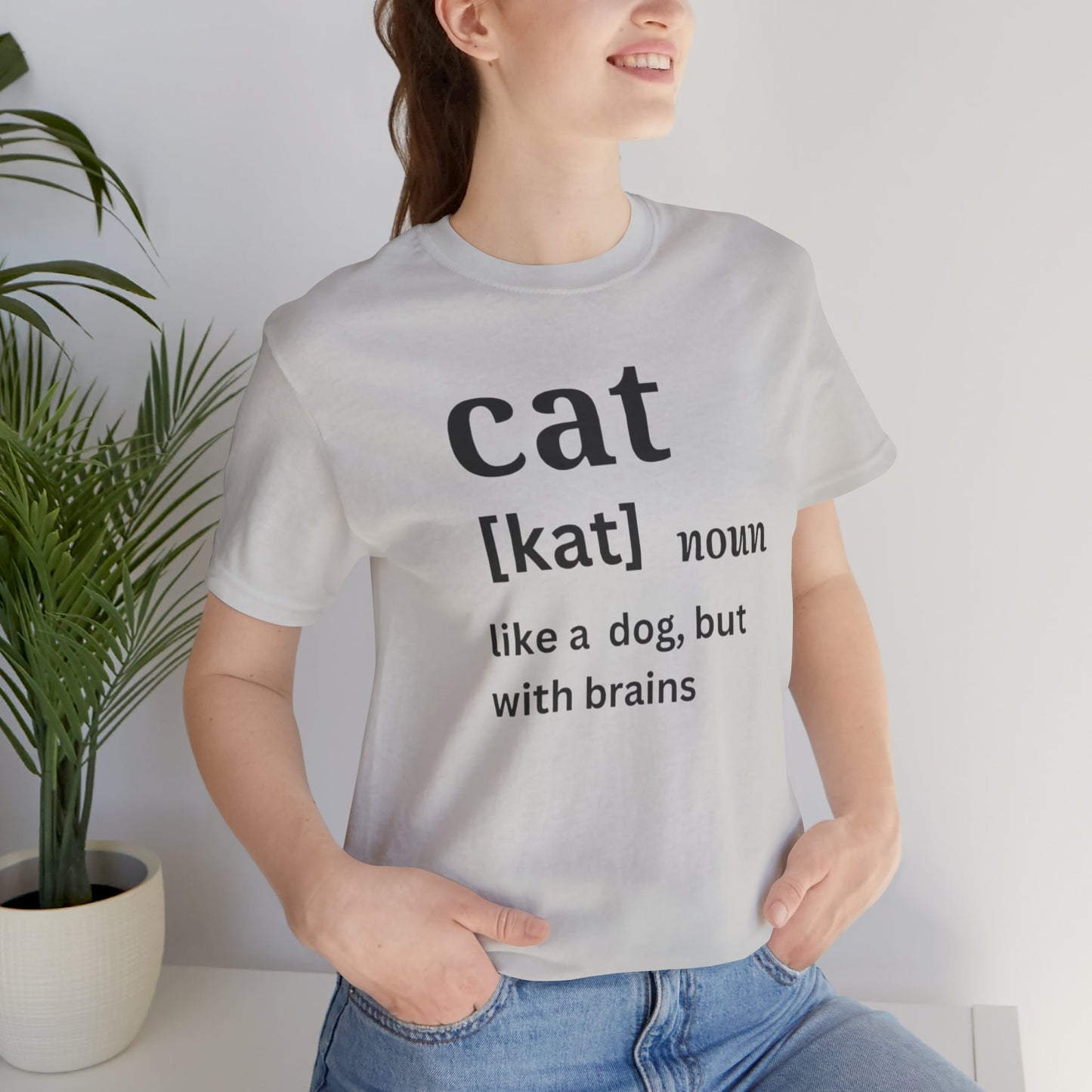 Cat definition spoof tee