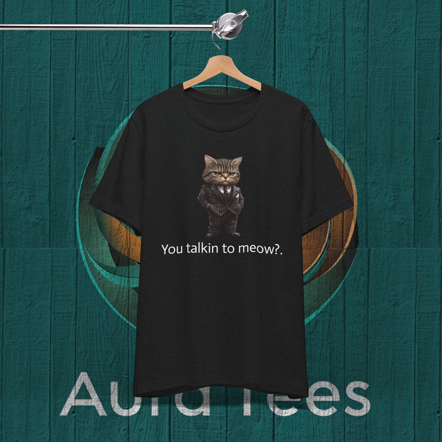 cat mafioso talkin to meow tee
