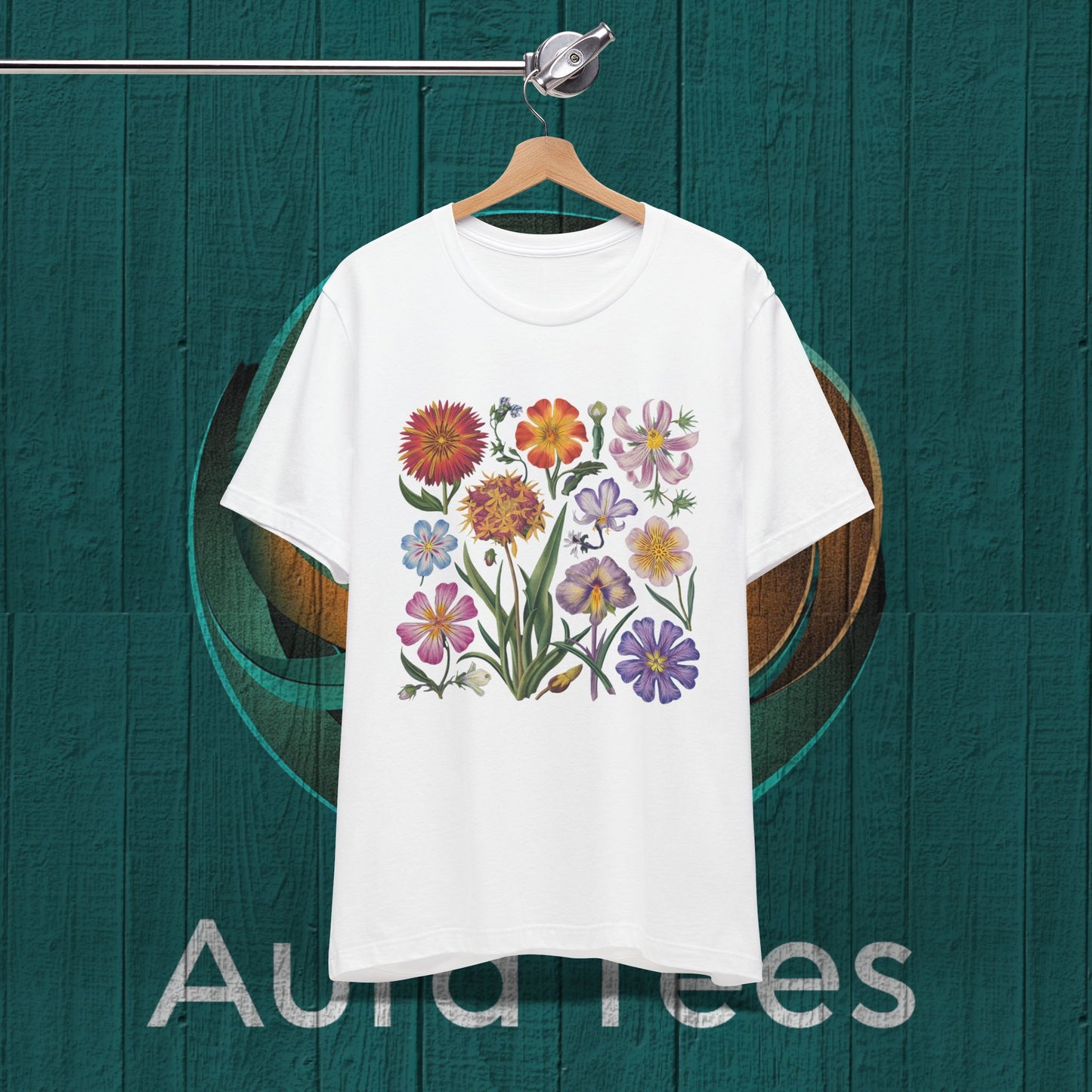 large floral tee