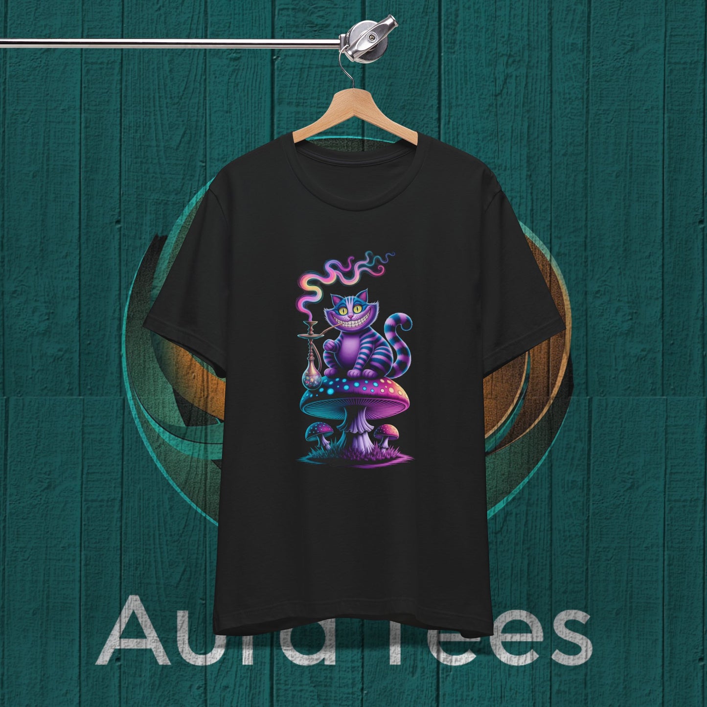 Cheshire grin cat tee