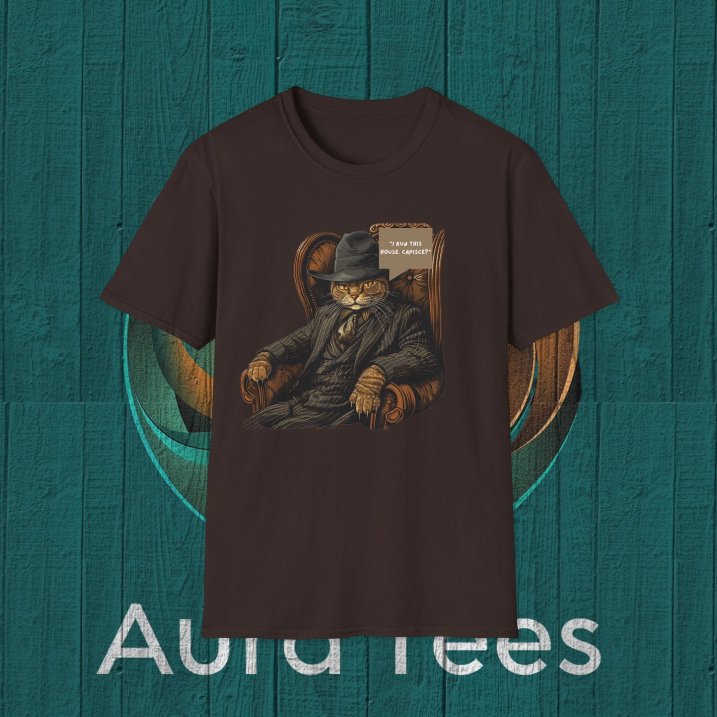 cat mafioso capisce tee