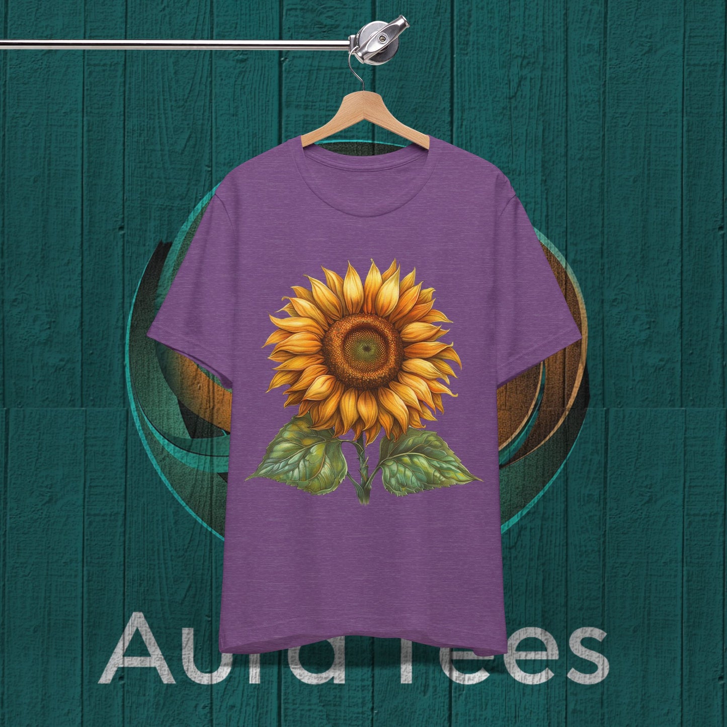 large sunflower tee