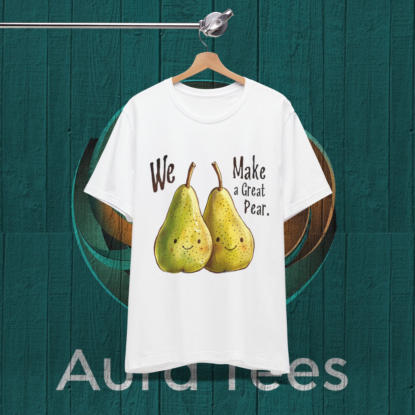 great pear food pun tee