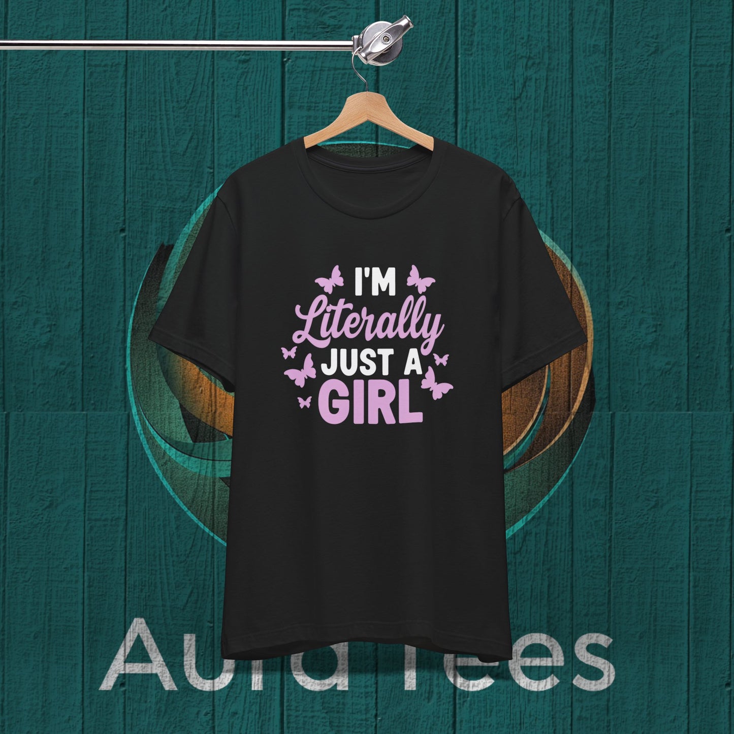 literally  just a girl tee