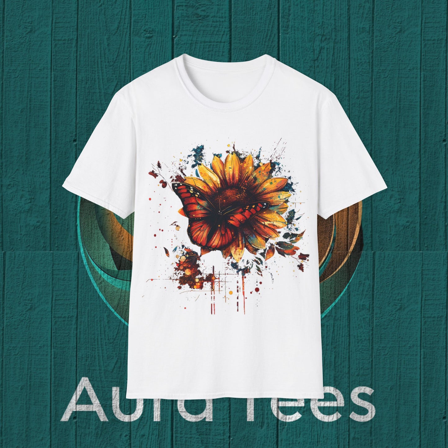 butterfly spatter tee