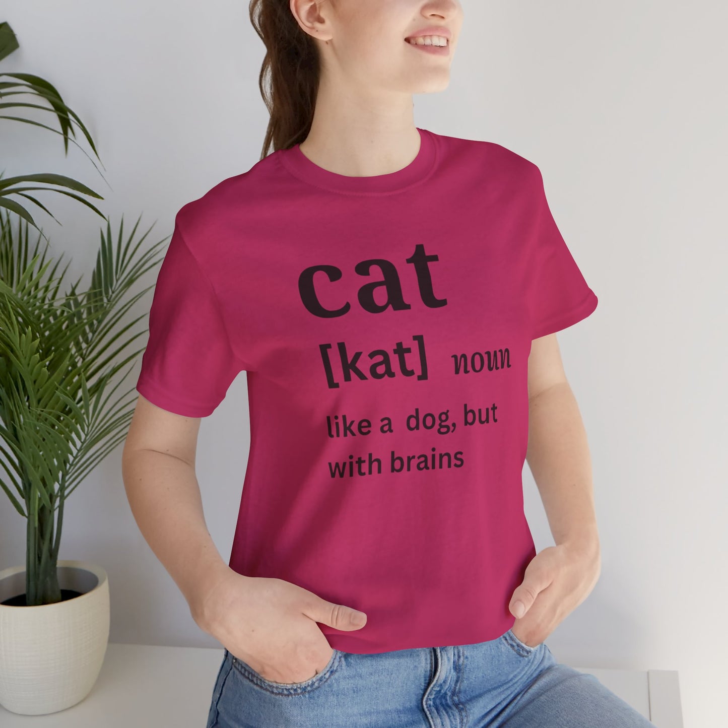 Cat definition spoof tee