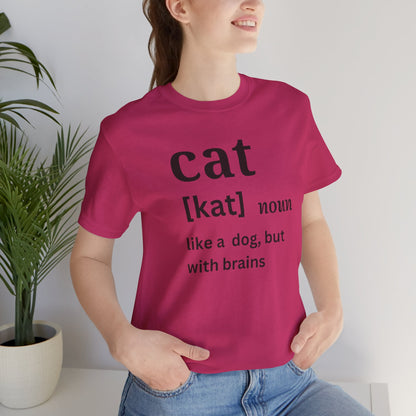 Cat definition spoof tee