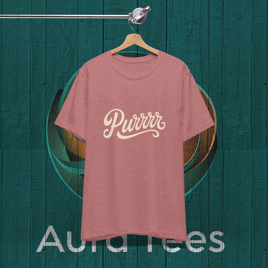 Purrrr cat tee