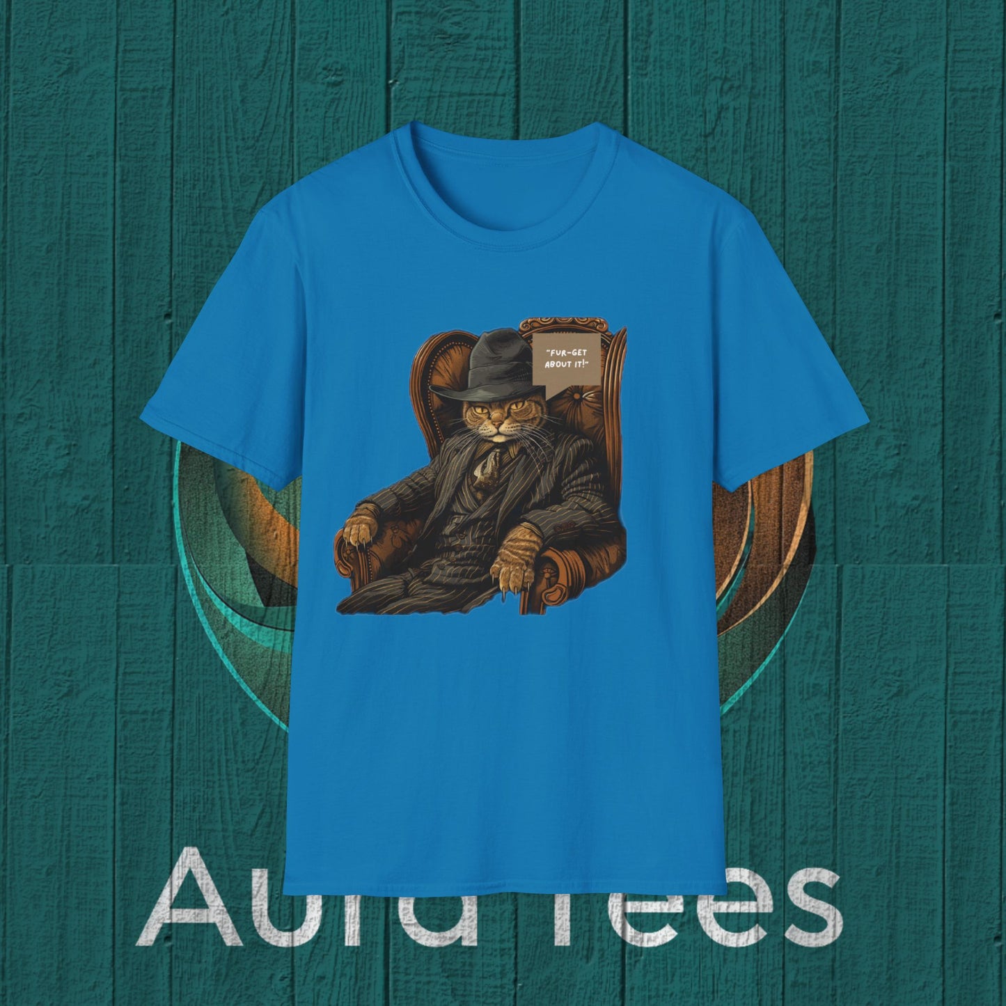 cat mafioso furget about it tee