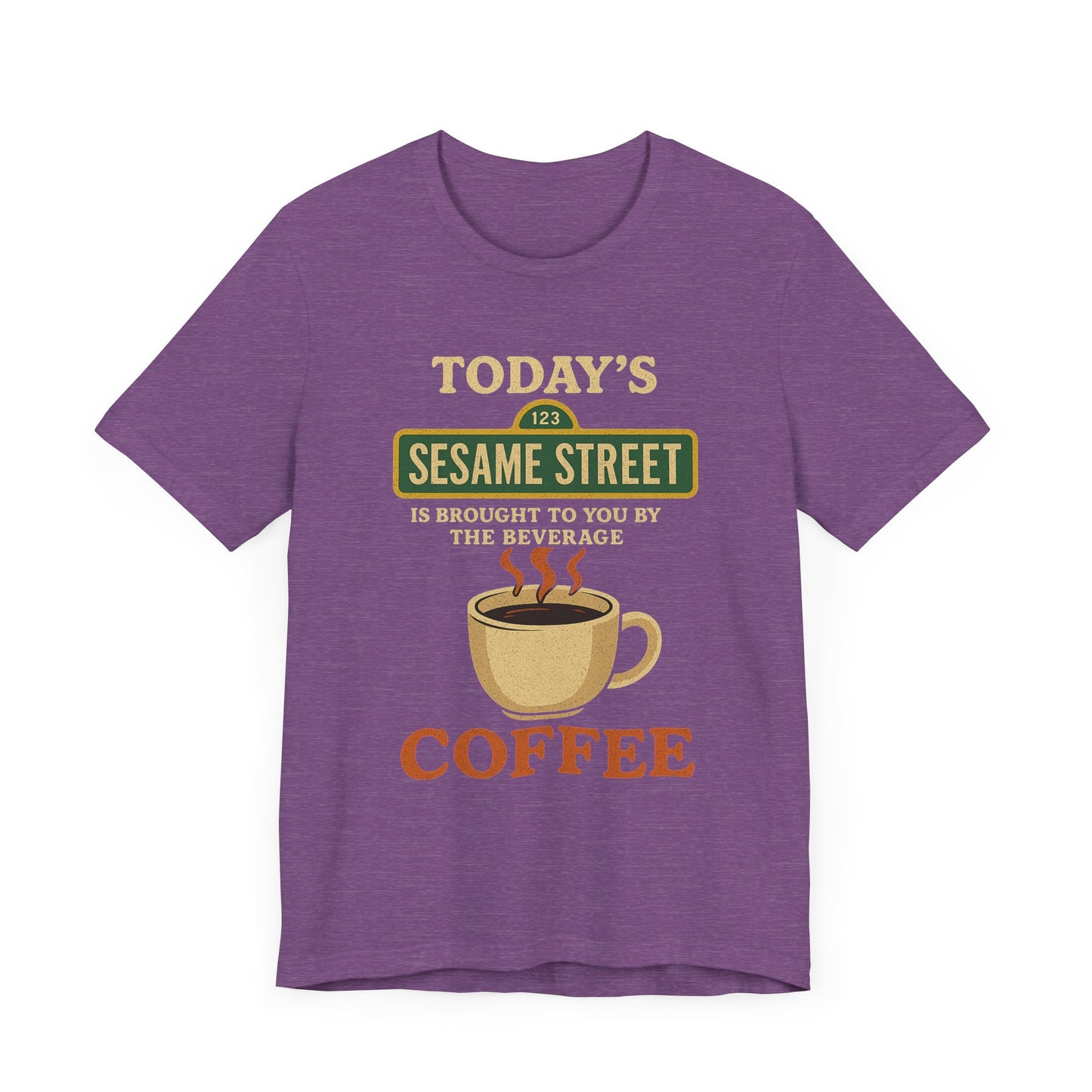 coffee Sesame Street tee