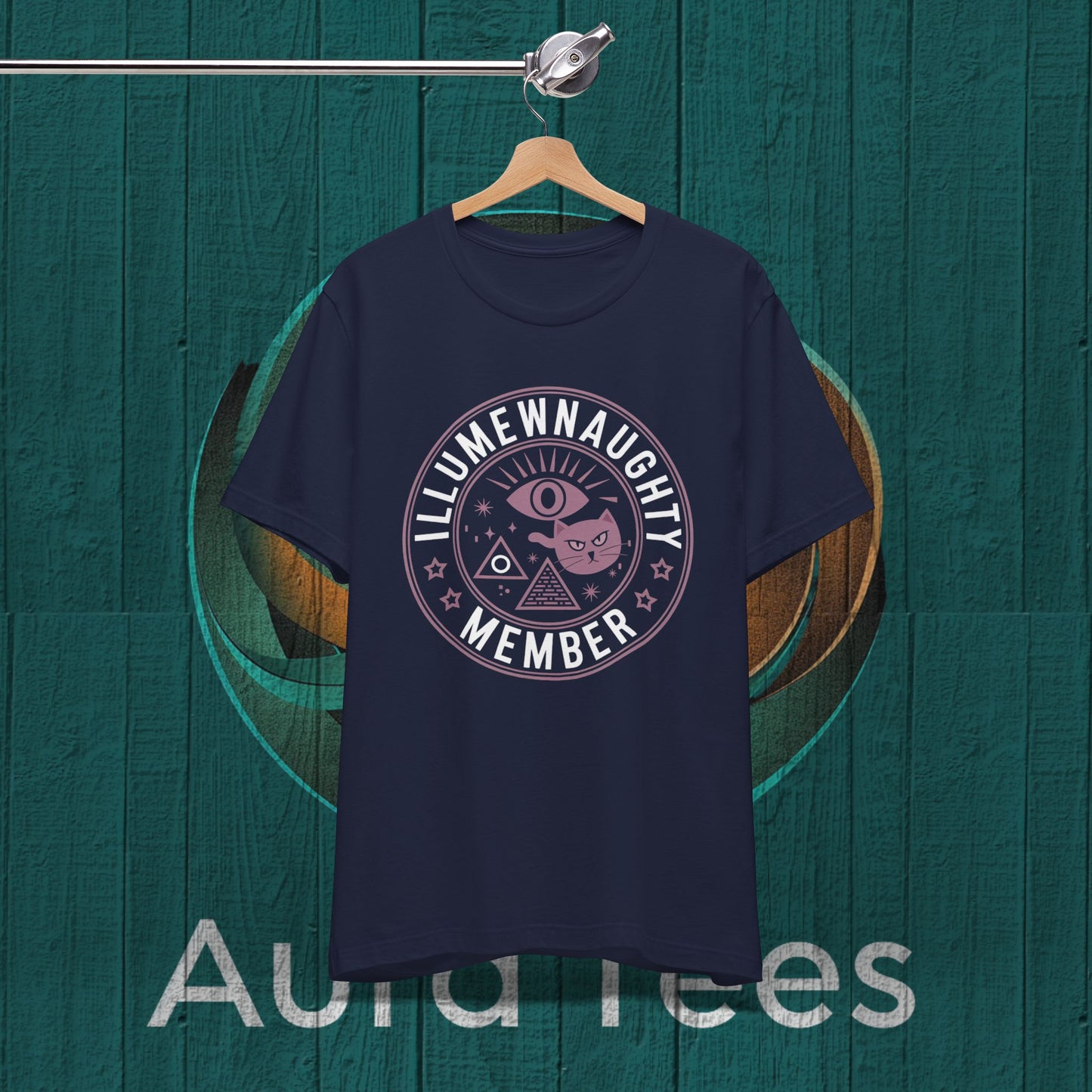 Illumewnaughty cat spoof tee