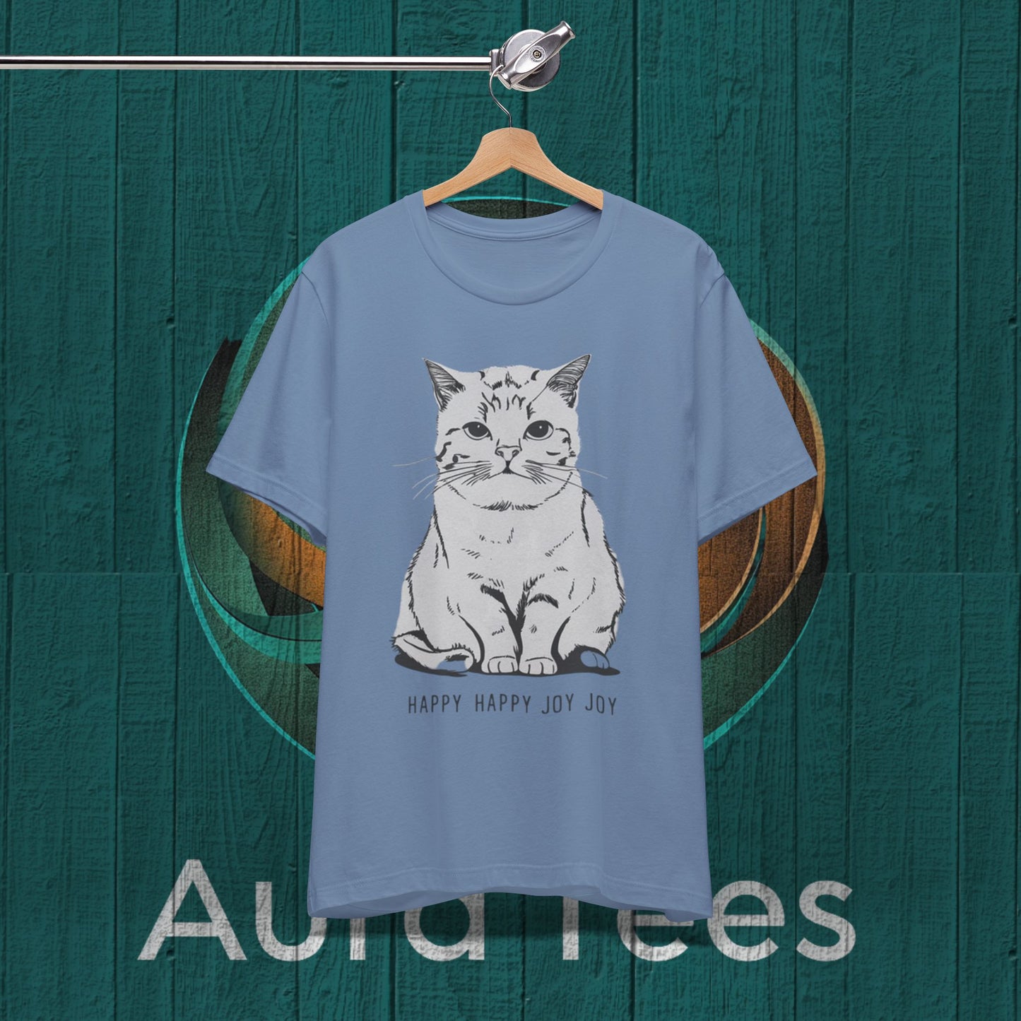happy cat tee