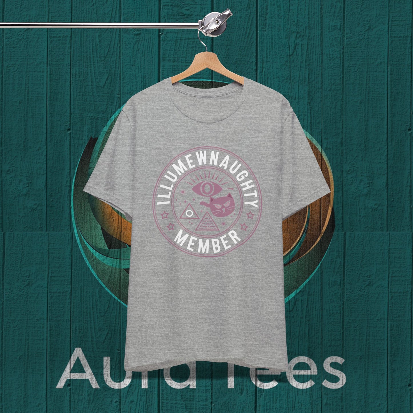 Illumewnaughty cat spoof tee