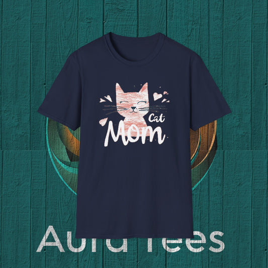 cat mom tee