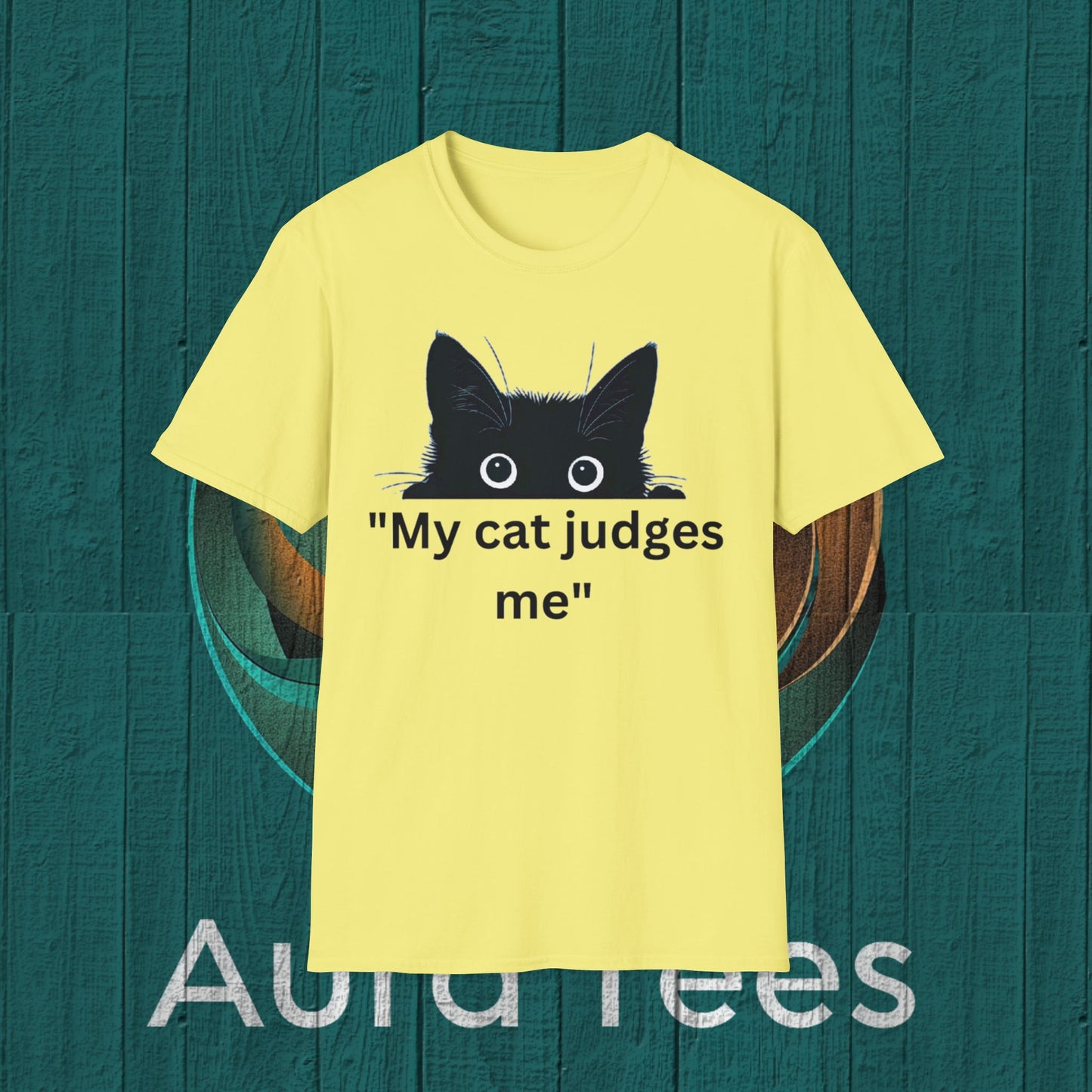 my cat judges me tee