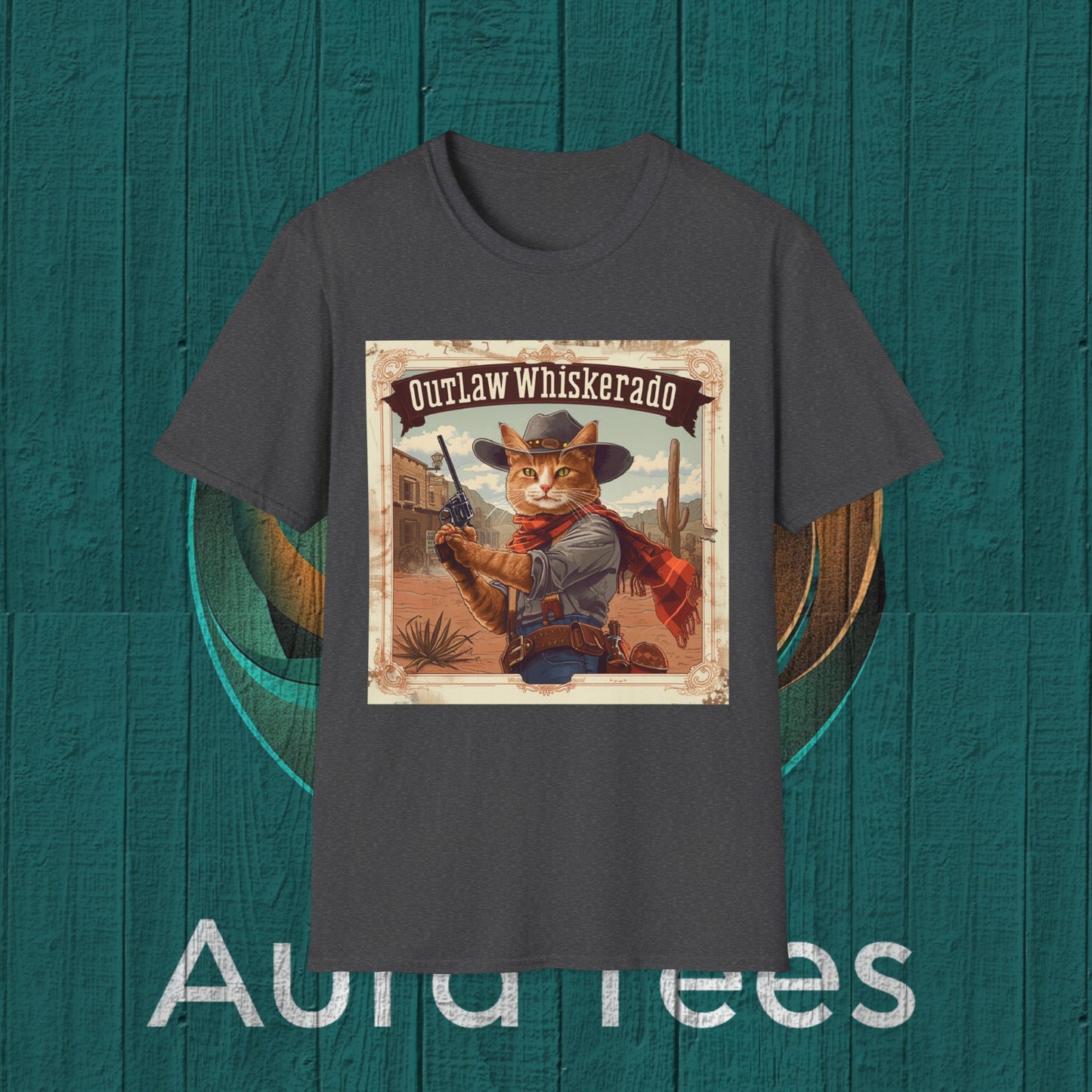 outlaw whiskerado tee
