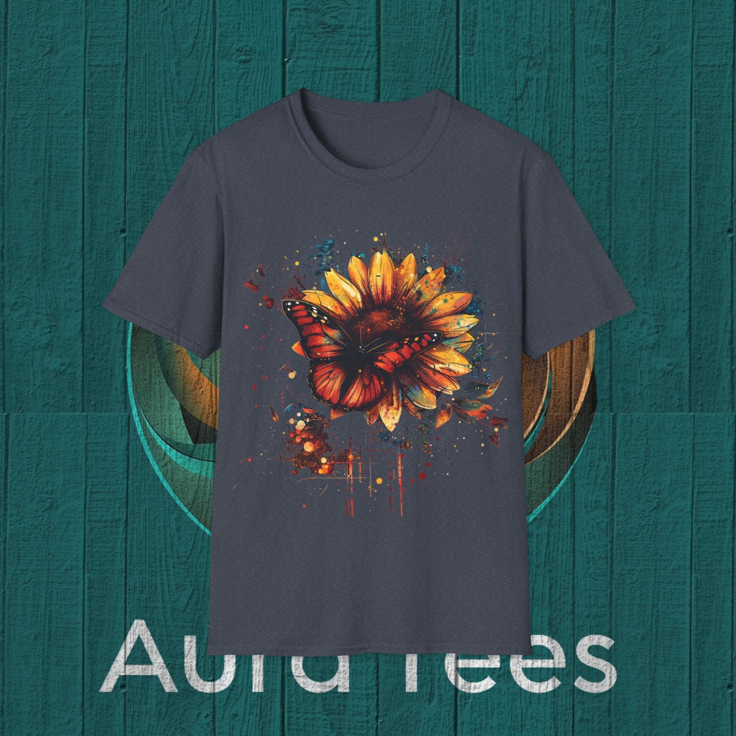 butterfly spatter tee