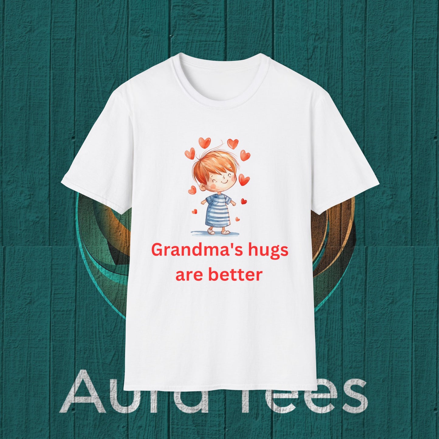 grandma hugs tee