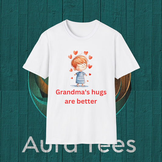 grandma hugs tee