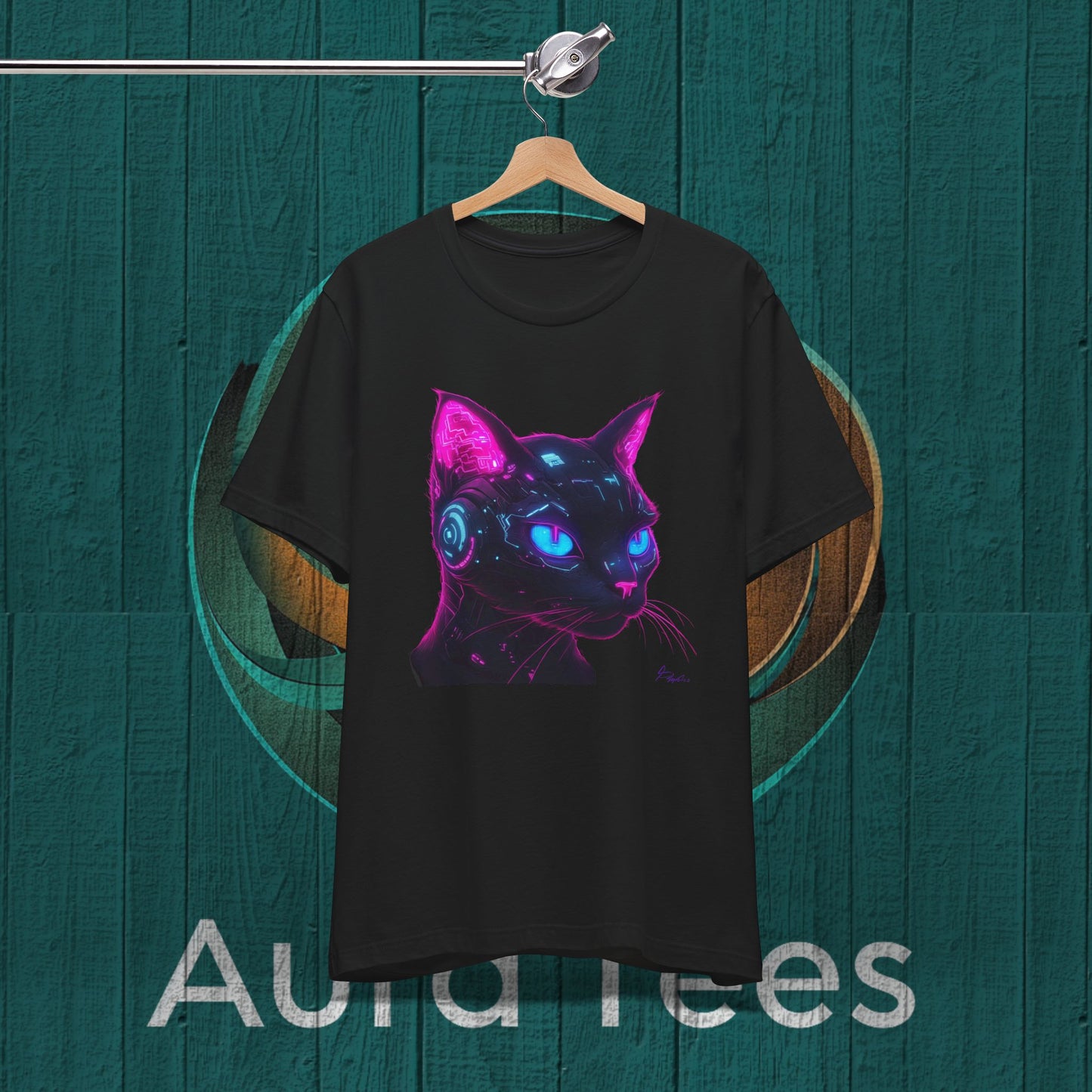 cyber kitty tee