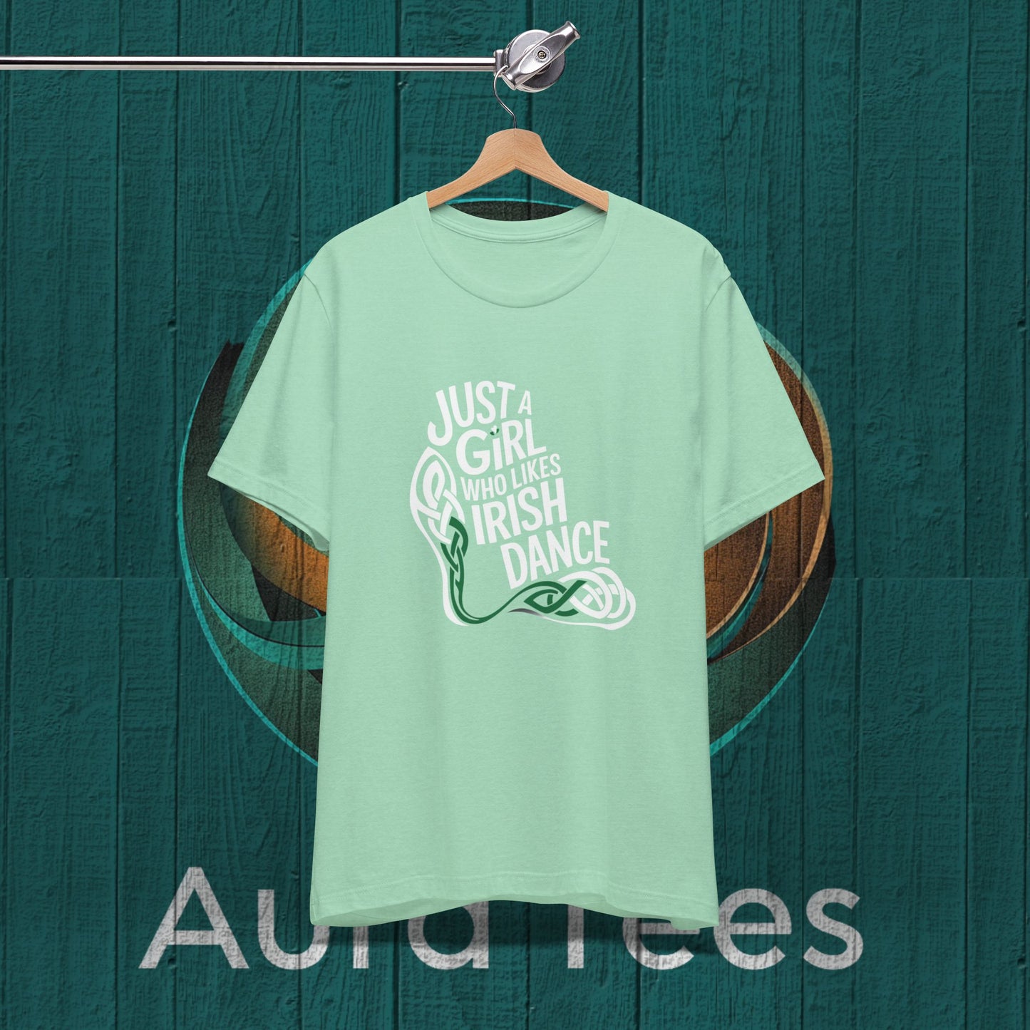 just a girl Irish dance tee