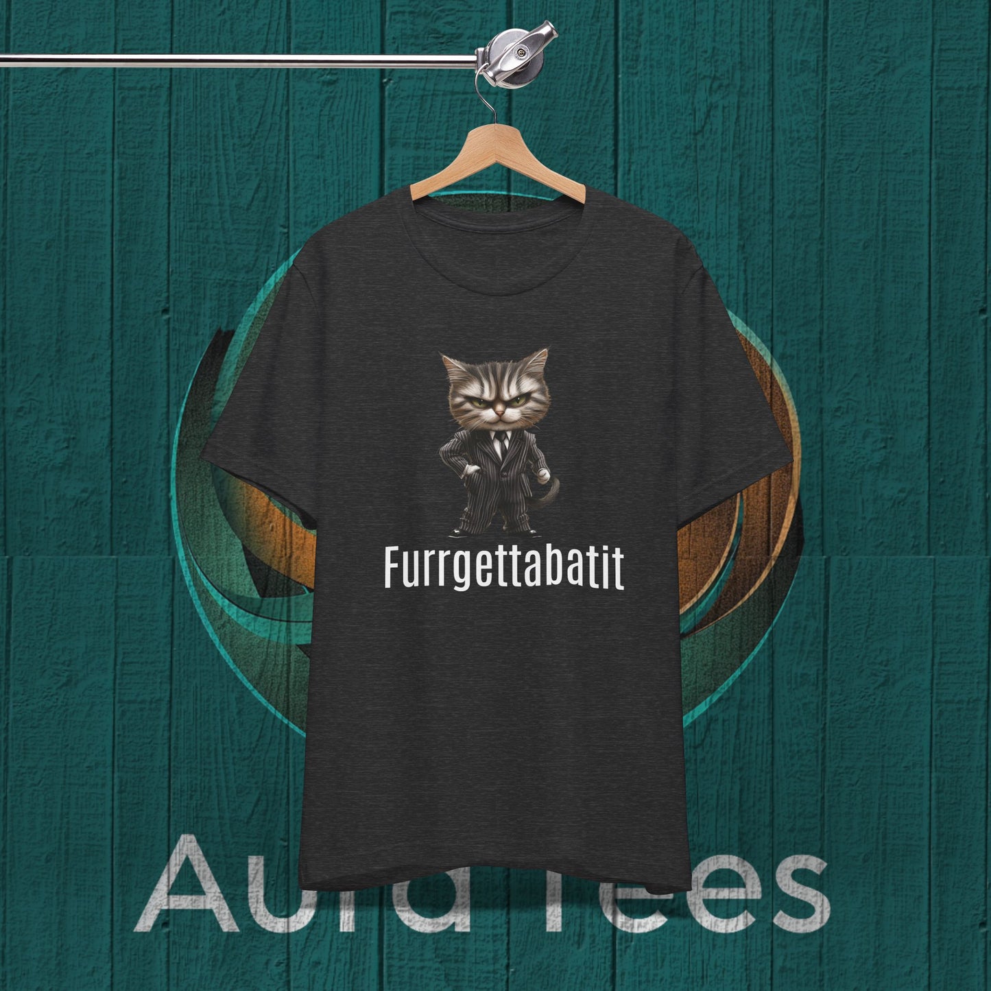 cat mafioso furget about it tee