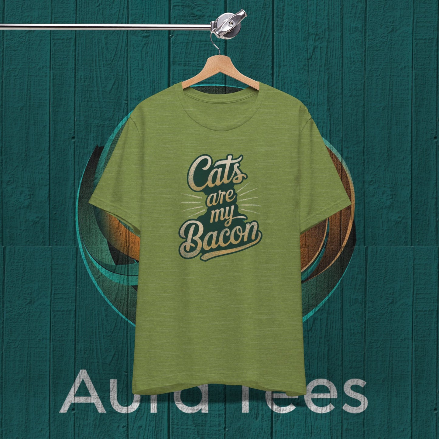 cats bacon tee