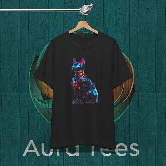 full cyber kitty tee