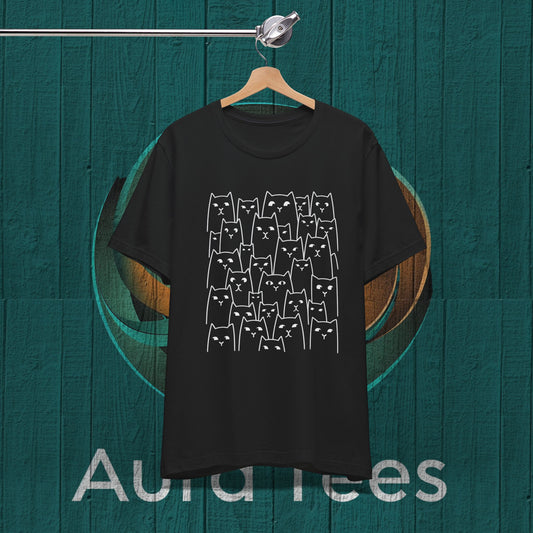 lots of cats tee
