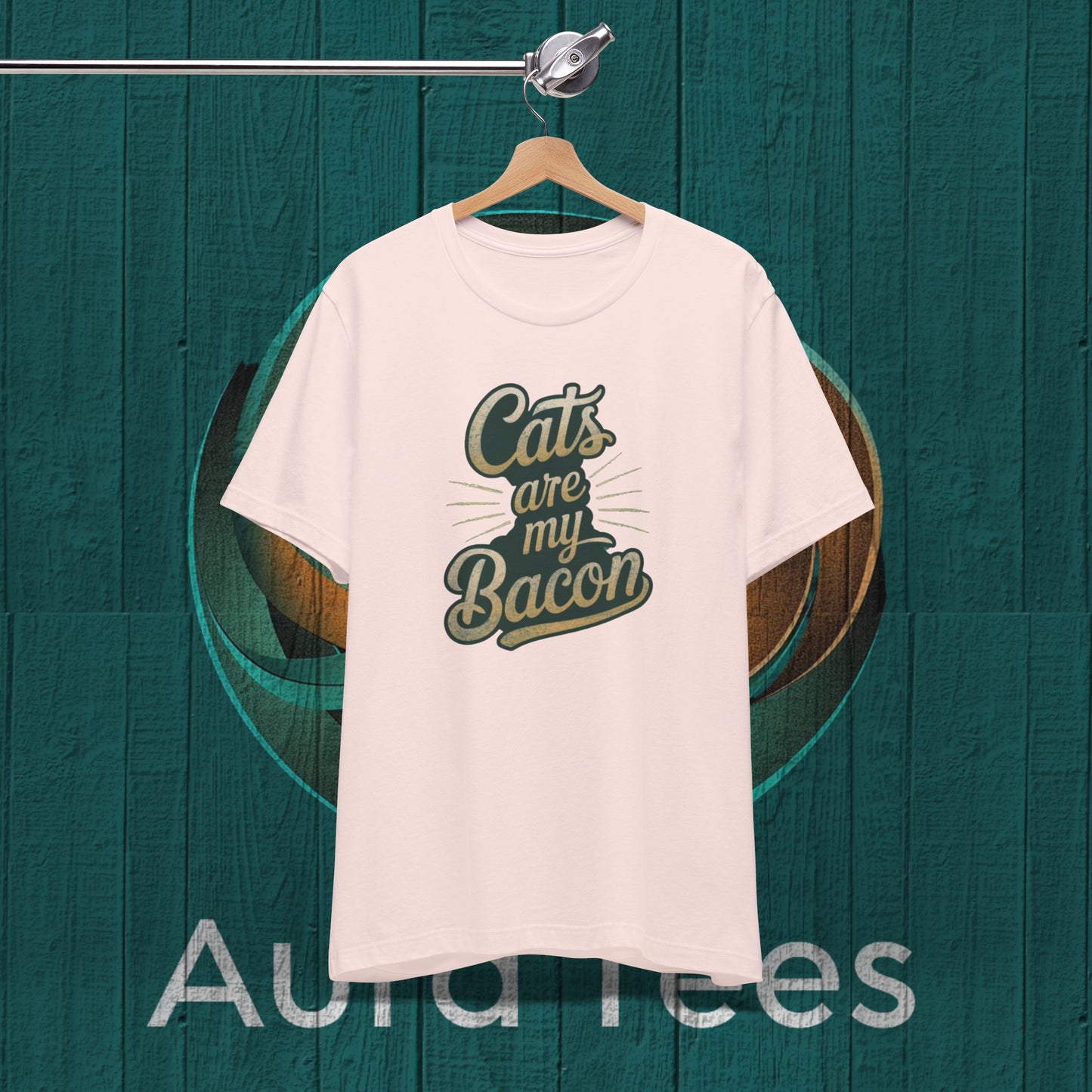 cats bacon tee