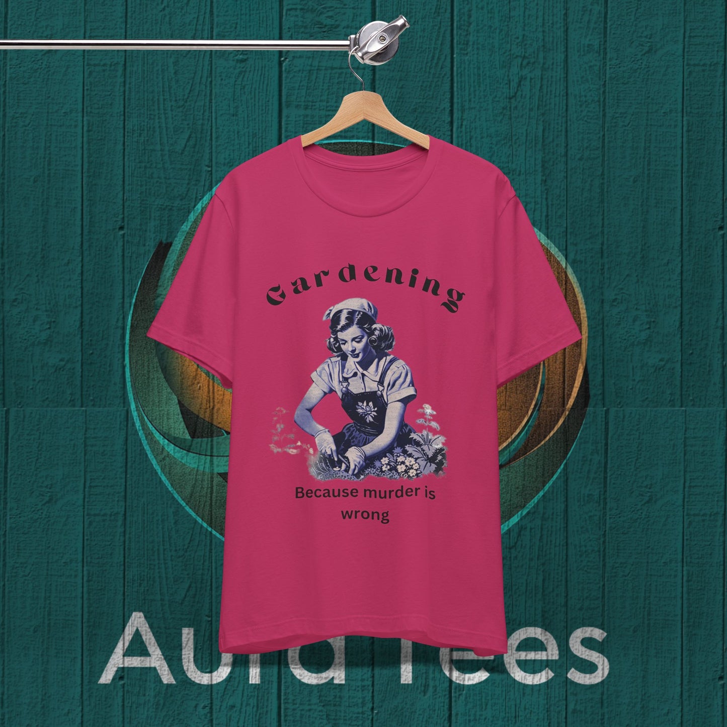 Vintage Gardening murder tee
