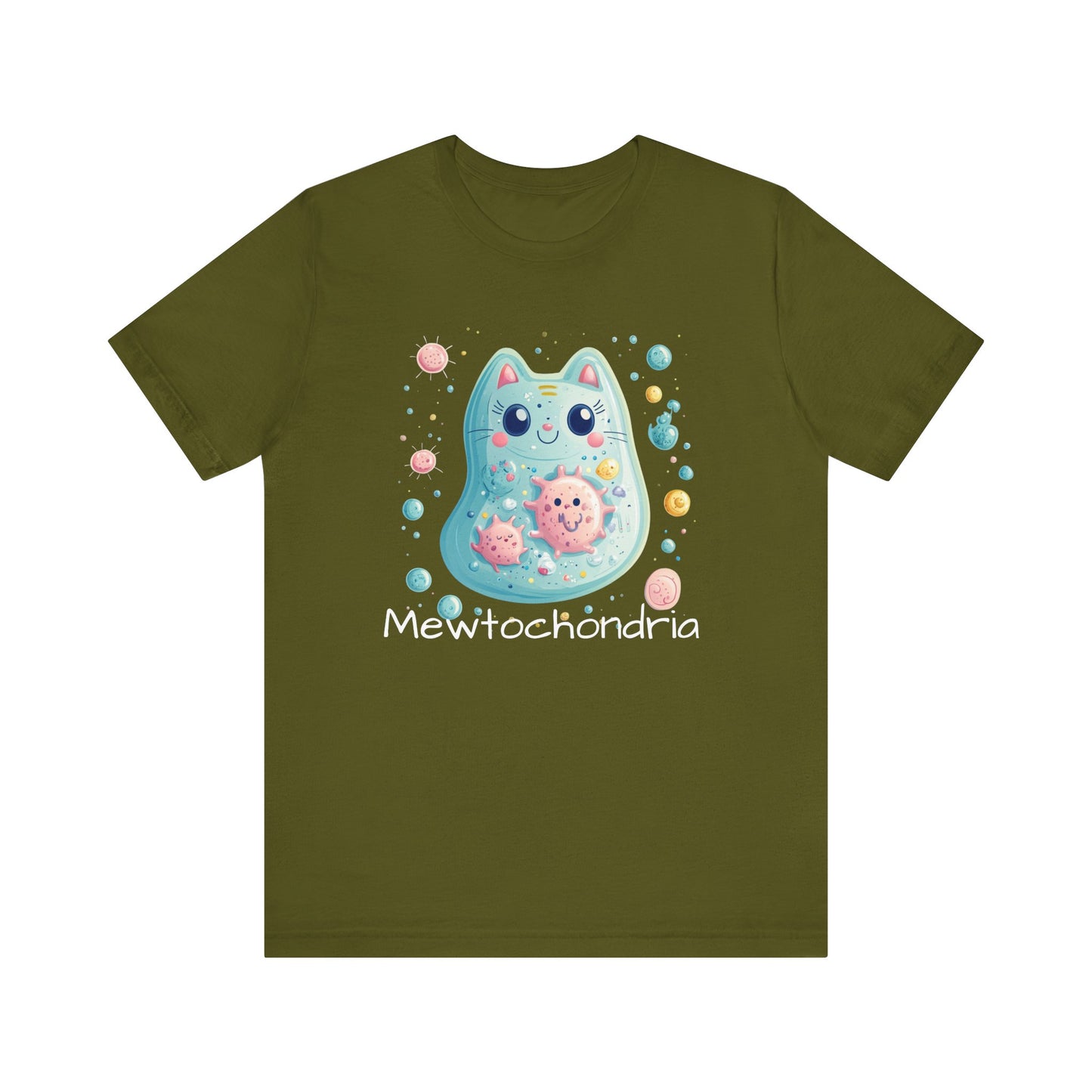 mewtochondria cat pun tee
